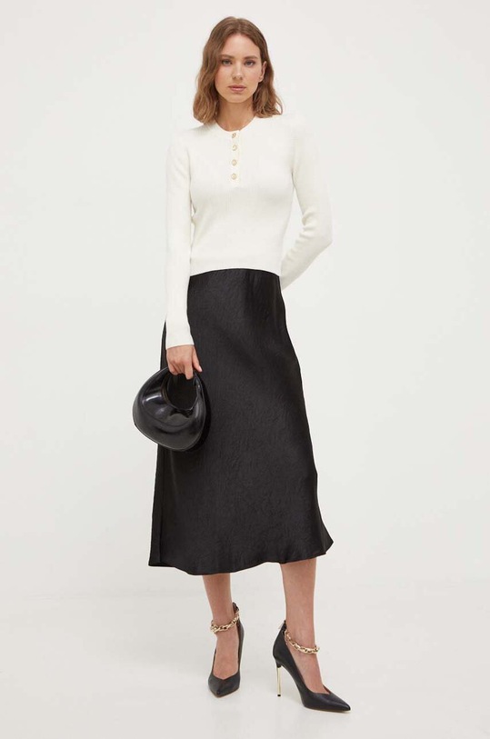 MICHAEL Michael Kors pulover de lana MF360O14VR bej AW23