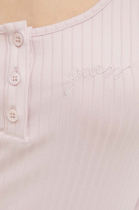 Guess hosszú ujjú otthoni viseletre SAMANTHA rózsaszín O3BP01.KBXB2