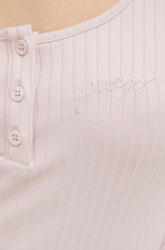 Guess hosszú ujjú otthoni viseletre SAMANTHA rózsaszín O3BP01.KBXB2