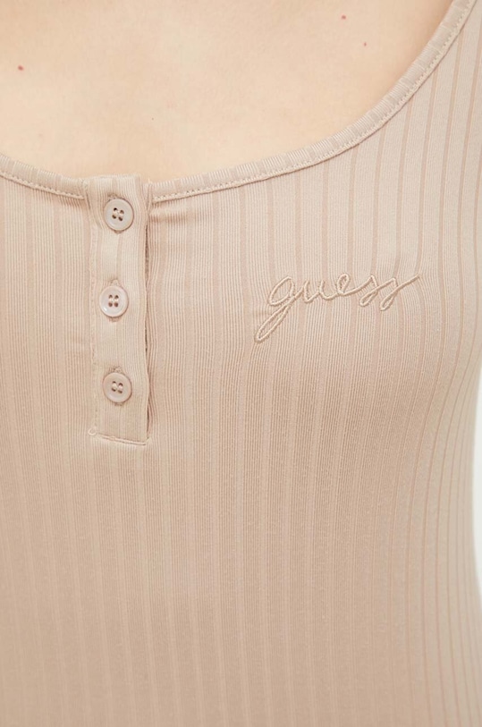 Guess hosszú ujjú otthoni viseletre SAMANTHA O3BP01.KBXB2 bézs