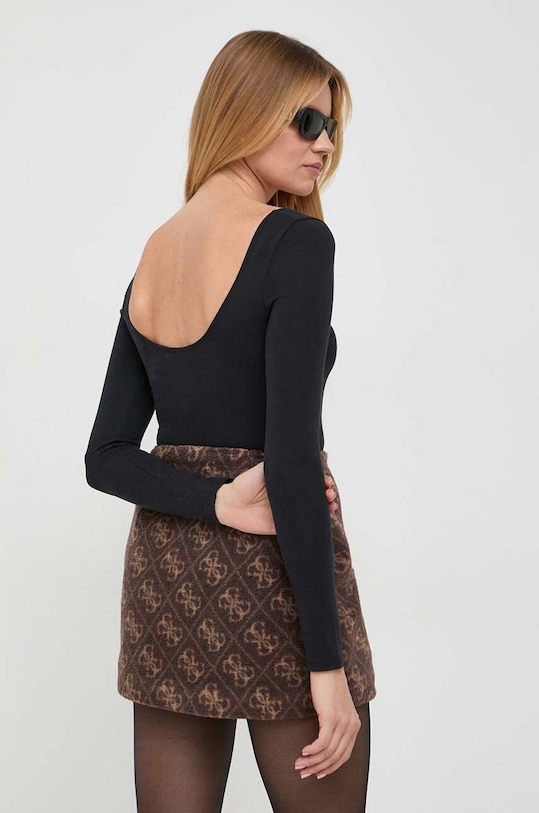 Odzież Guess body CARRIE O3BM03.KBBU1 czarny