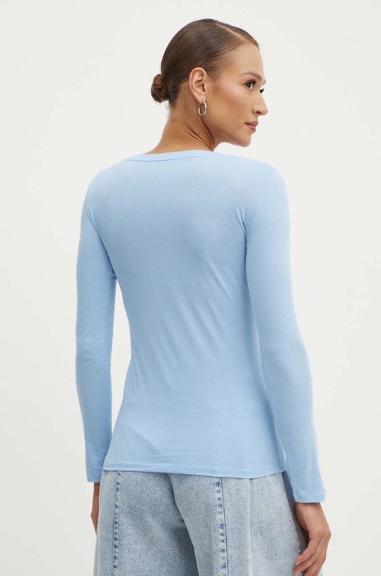 Îmbrăcăminte Armani Exchange longsleeve din bumbac 8NYTDG.YJ16Z albastru