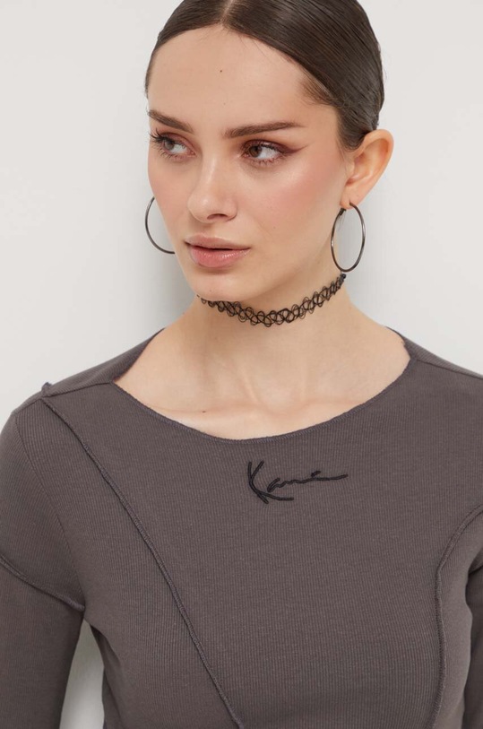 Longsleeve Karl Kani γκρί 6162374