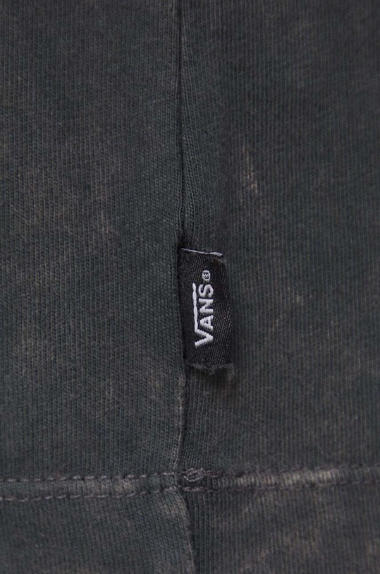 Vans longsleeve din bumbac gri VN000AD1BLK1