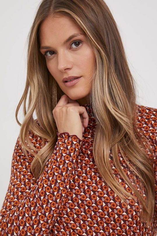 Pepe Jeans longsleeve pomarańczowy PL505670.0AA