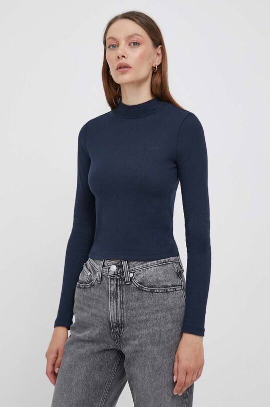 Лонгслів Pepe Jeans slim темно-синій PL505711.594