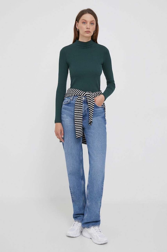 Лонгслив Pepe Jeans PL505711.692 зелёный AW23