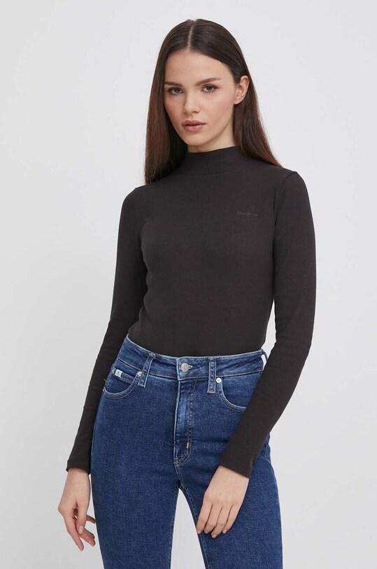 Pepe Jeans longsleeve negru PL505711.999