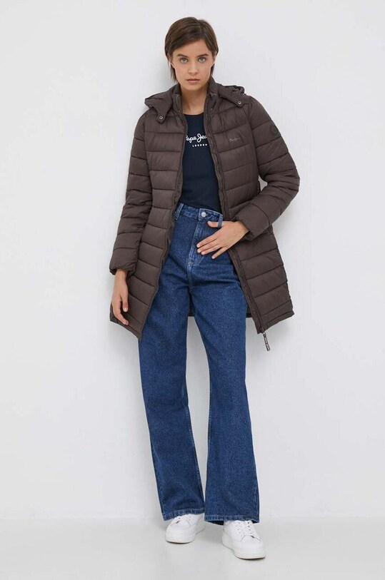 Majica z dolgimi rokavi Pepe Jeans New Virginia PL505203.594 mornarsko modra AW23