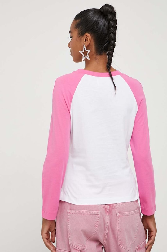 Ruházat Moschino Jeans pamut hosszúujjú 1203.8262 rózsaszín