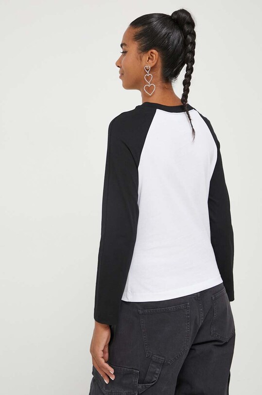 Abbigliamento Moschino Jeans top a maniche lunghe in cotone 1203.8262 nero