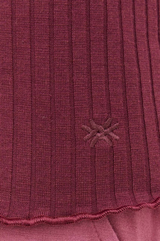 United Colors of Benetton hosszú ujjú otthoni viseletre 38I63M04D.7R4 burgundia
