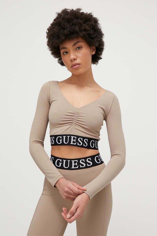 Top Guess KIRAN hnědá V3BP08.MC04Z
