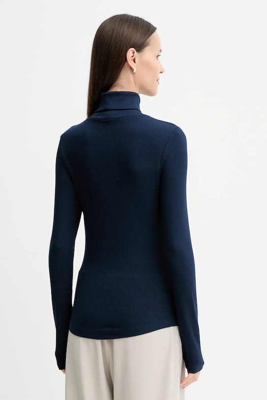 Oblečení Tričko s dlouhým rukávem Tommy Hilfiger WW0WW39826 námořnická modř