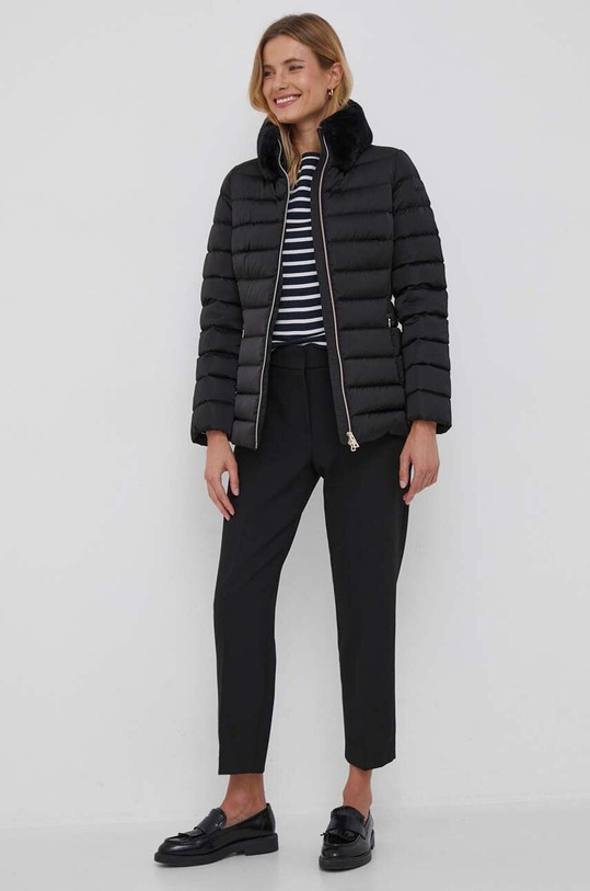 Pamučna majica dugih rukava Tommy Hilfiger WW0WW40829 mornarsko plava AW23