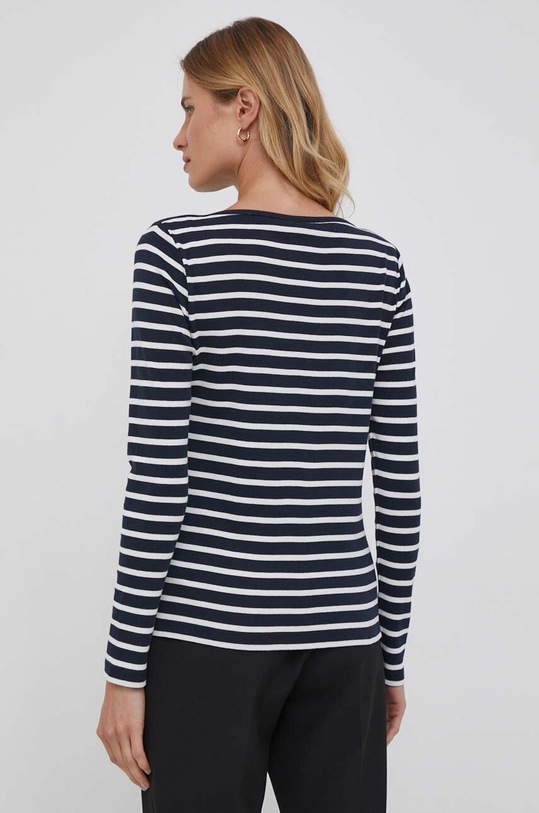 Odjeća Pamučna majica dugih rukava Tommy Hilfiger WW0WW40829 mornarsko plava