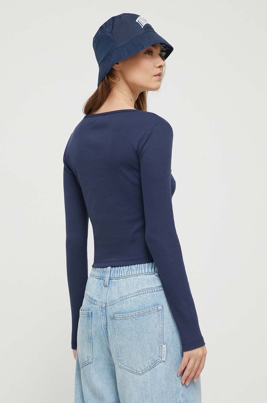 Ruházat Tommy Jeans hosszú ujjú DW0DW14278 sötétkék