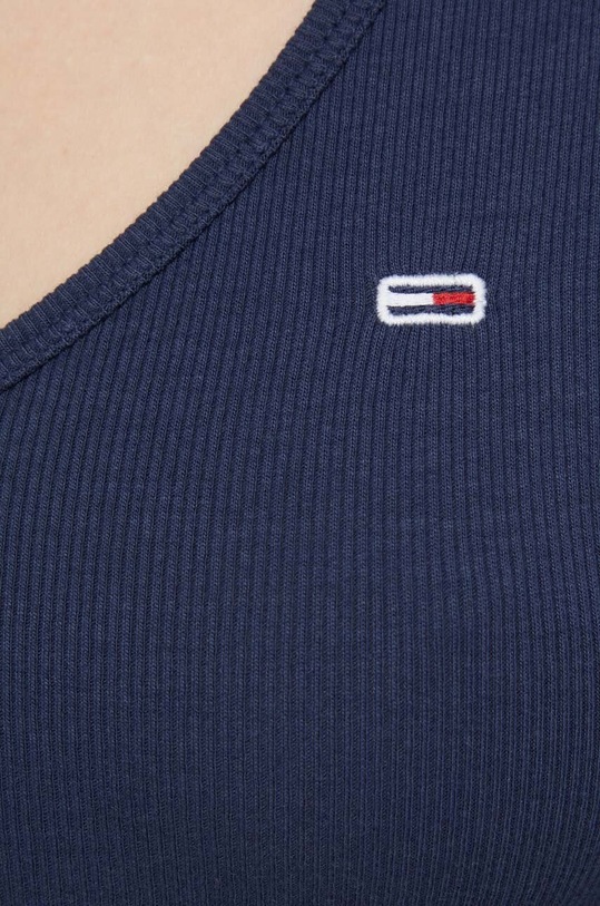 Longsleeve Tommy Jeans DW0DW14278 σκούρο μπλε