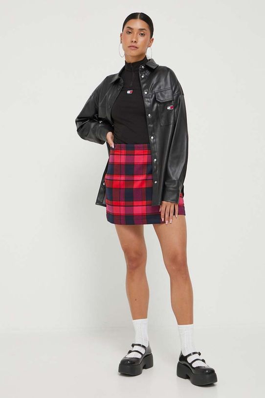 Tommy Jeans longsleeve DW0DW16496 czarny AW23