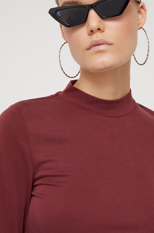 Îmbrăcăminte Superdry longsleeve W6011737A.1KD burgundia