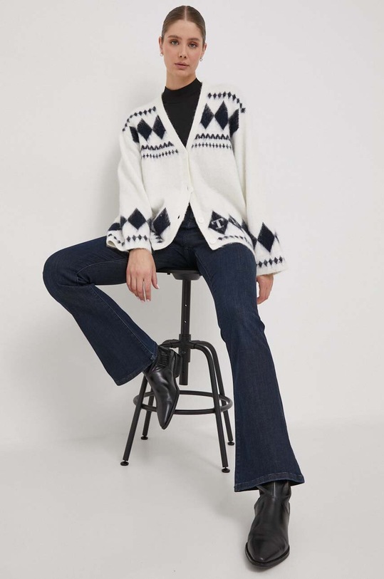 Odzież Calvin Klein longsleeve K20K206067 czarny