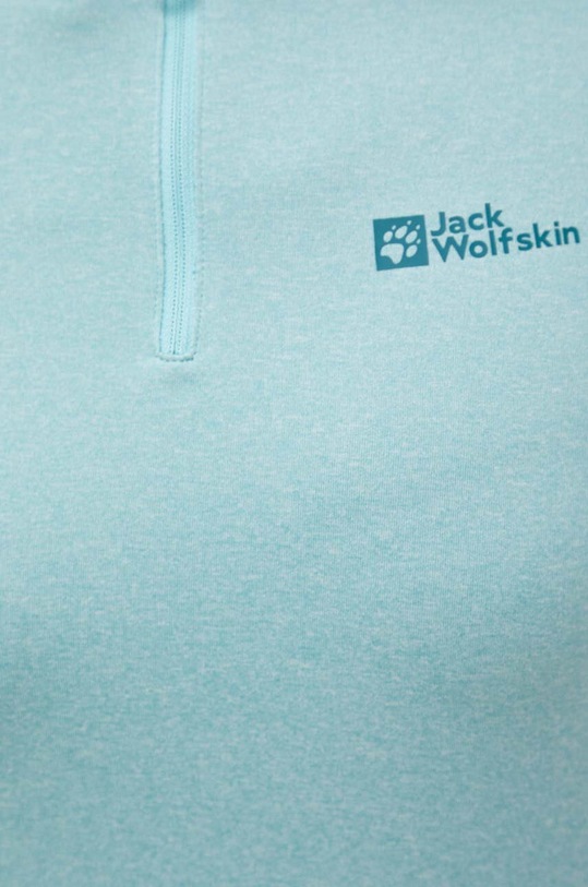 Αθλητικό μακρυμάνικο Jack Wolfskin Sky Thermal 1808951 τιρκουάζ