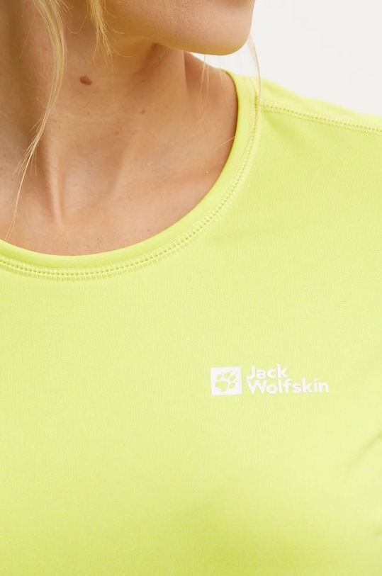 Sportovní tričko s dlouhým rukávem Jack Wolfskin Sky Thermal 1808961 žlutá