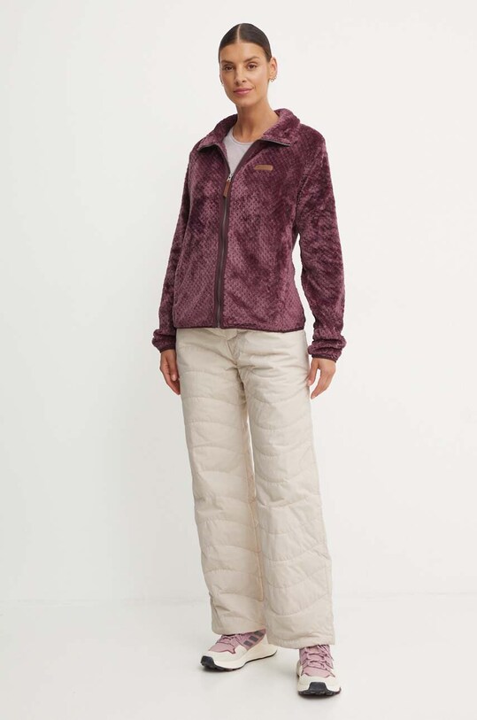 Jack Wolfskin longsleeve sport Sky Thermal 1808961 violet AW24