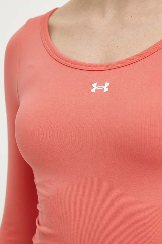 Tréningové tričko s dlhým rukávom Under Armour Train Seamless 1379150 oranžová