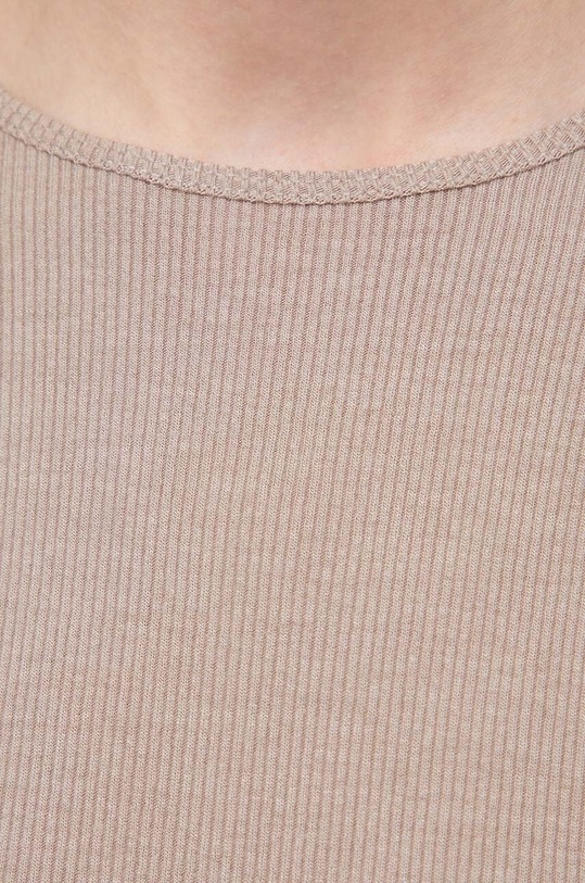 Longsleeve Abercrombie & Fitch KI139.3438.465 καφέ