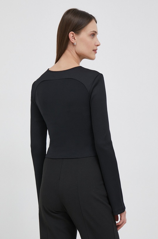 Ruházat Calvin Klein Jeans hosszú ujjú J20J222009 fekete