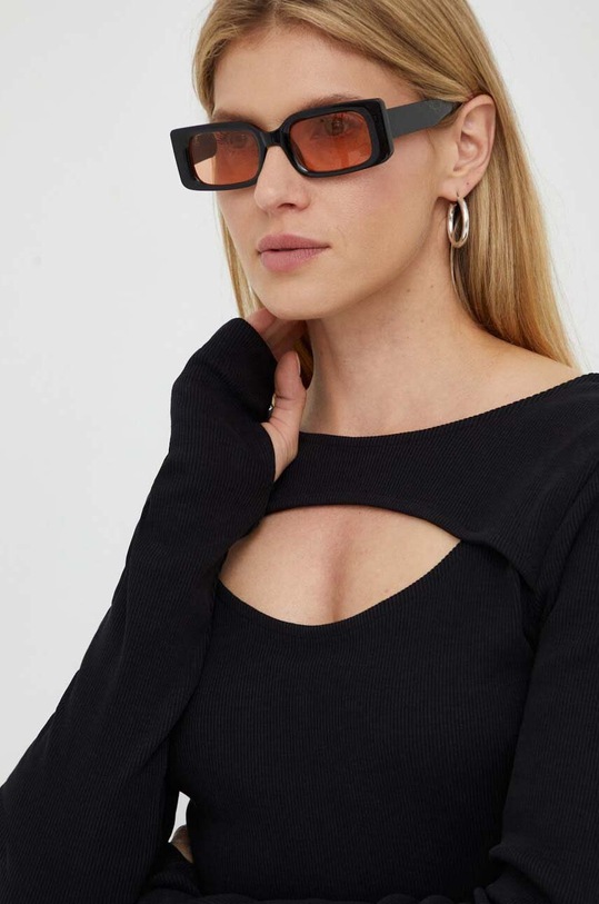 Tričko s dlhým rukávom Won Hundred čierna 2648.12025