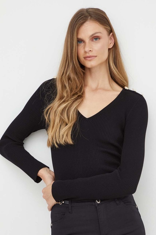 Πουλόβερ Morgan μαύρο MABEL.NOIR