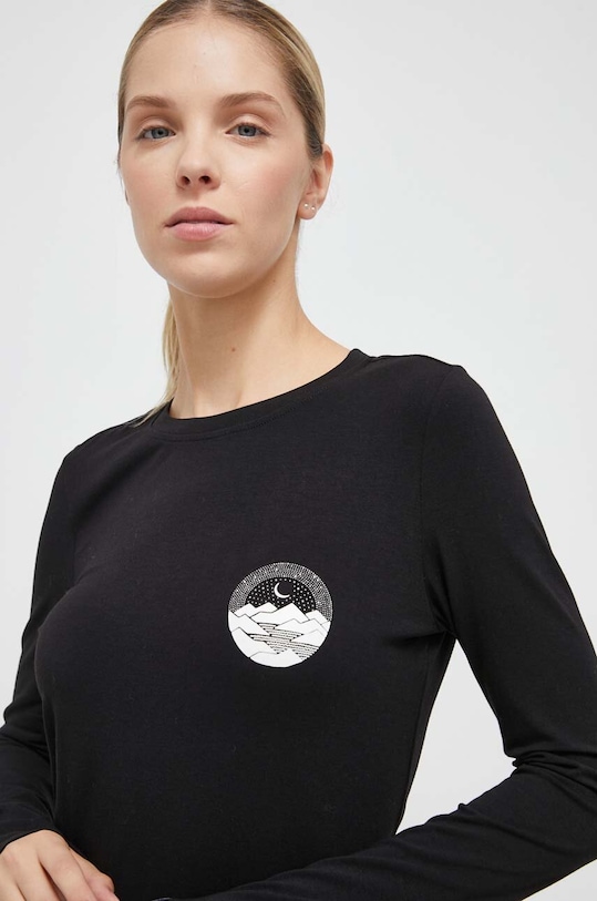 Спортивный лонгслив Viking Escalante regular чёрный 500.25.9311