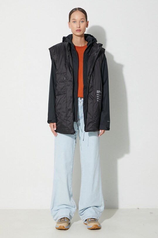 Бавовняний лонгслів Fjallraven 1960 Logo F86989.243 помаранчевий AW23
