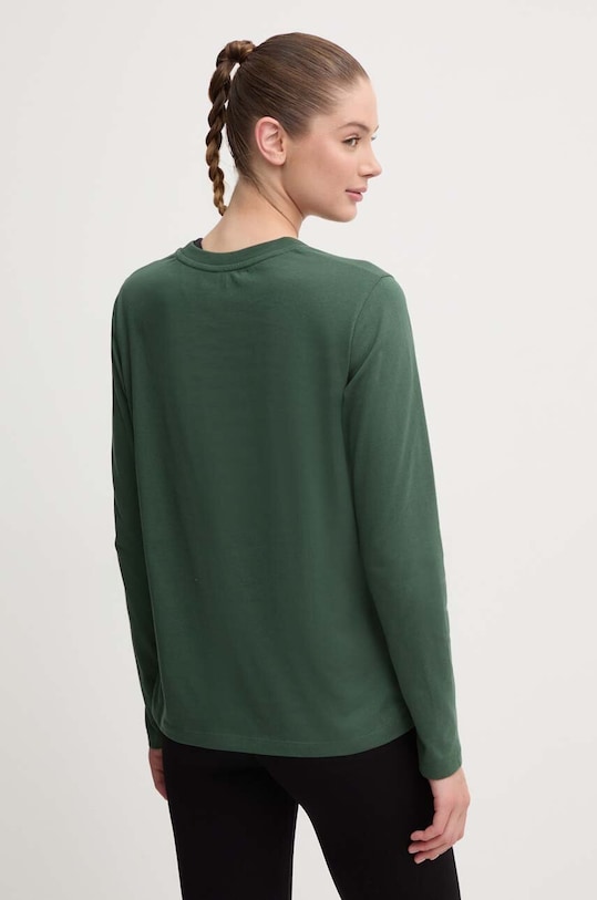Îmbrăcăminte Fjallraven longsleeve din bumbac 1960 Logo F86989.679 turcoaz
