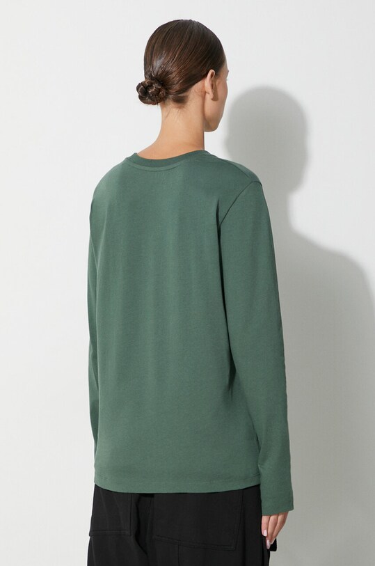 Abbigliamento Fjallraven top a maniche lunghe in cotone 1960 Logo F86989.679 turchese