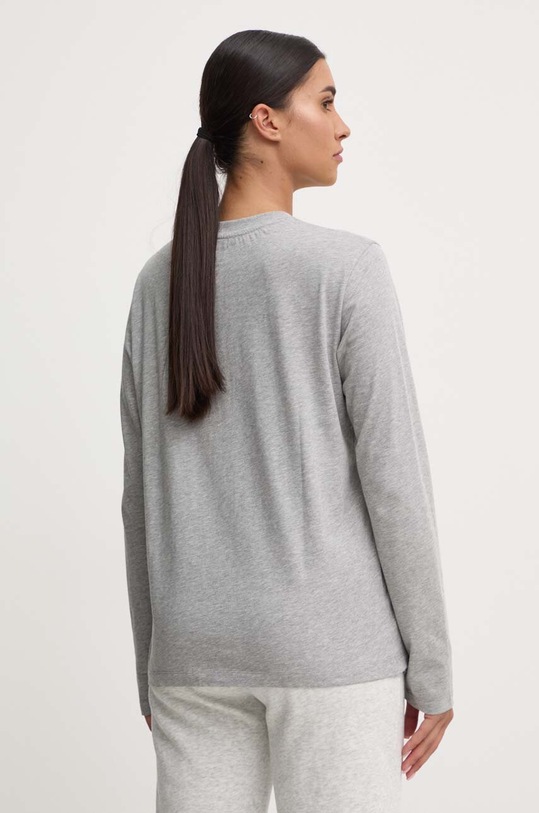 Дрехи Памучна блуза с дълги ръкави Fjallraven 1960 Logo F86989.020.999 сив