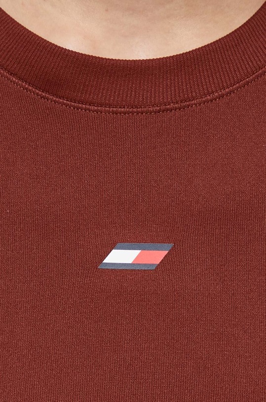 Longsleeve Tommy Hilfiger S10S101794 καφέ