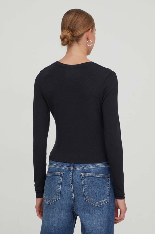Îmbrăcăminte Abercrombie & Fitch longsleeve KI139.3432.900 negru