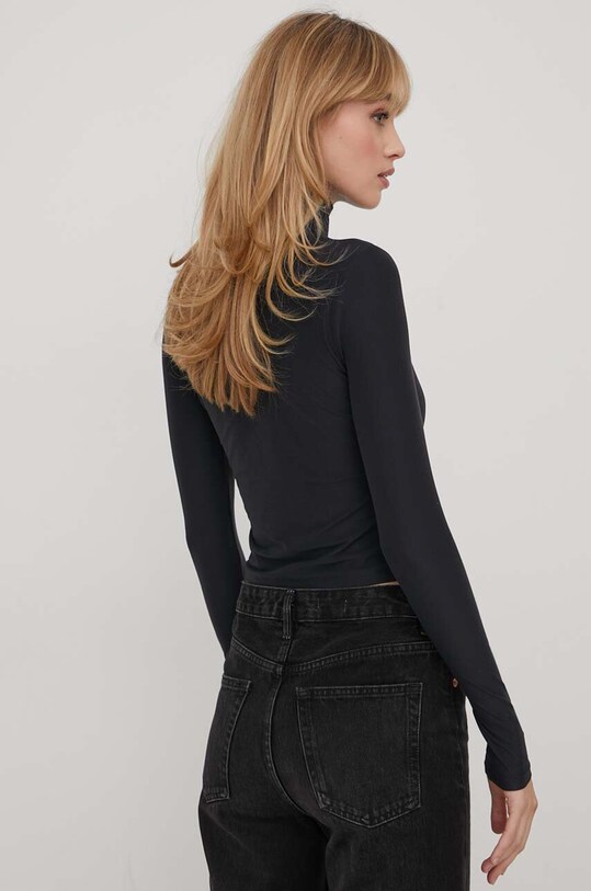 Odzież Abercrombie & Fitch longsleeve KI139.3562.900 czarny