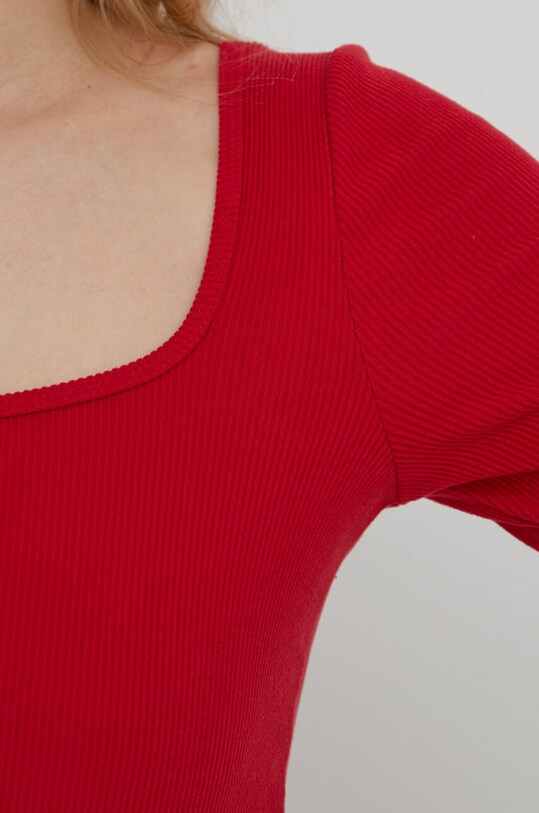 Hollister Co. longsleeve KI339.3286.500 czerwony