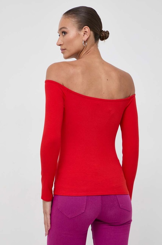 Oblečení Tričko s dlouhým rukávem Guess KELLIE W4RP06.KB9E2 červená