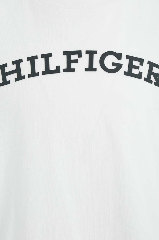 Tommy Hilfiger longsleeve bawełniany dziecięcy biały KG0KG07432.128.176.9BYX