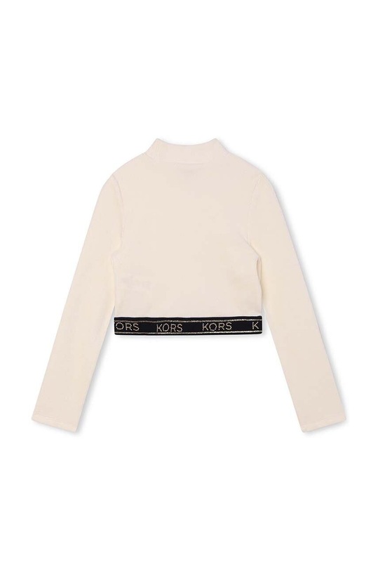 Dziewczynka Michael Kors longsleeve dziecięcy R15207.114.150 beżowy