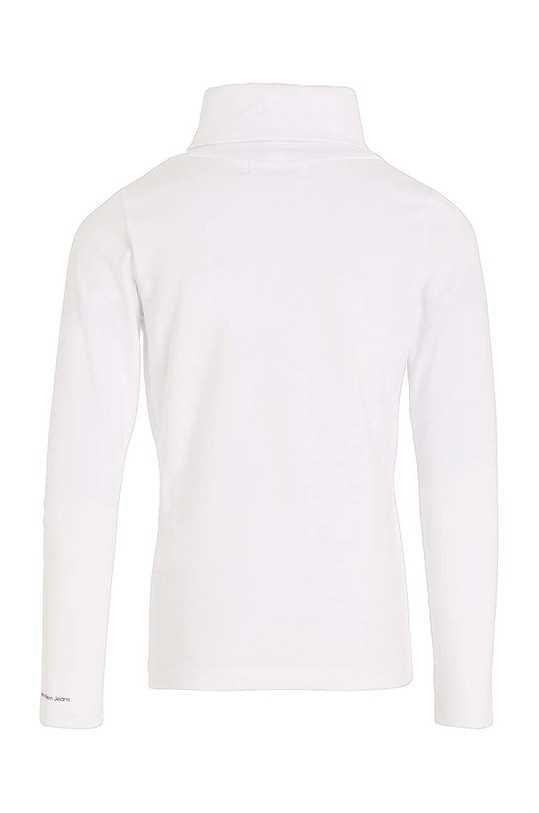 Dziewczynka Calvin Klein Jeans longsleeve dziecięcy IG0IG02256.9BYX biały