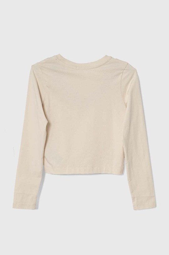 Calvin Klein Jeans longsleeve dziecięcy IG0IG02104.9BYX beżowy AW23