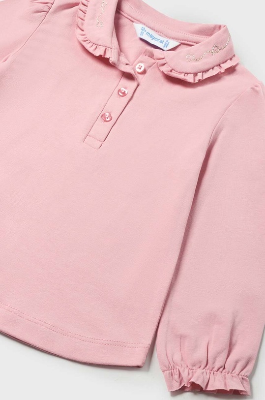 Dziewczynka Mayoral longsleeve niemowlęcy 104.4J.Baby.9BYX różowy