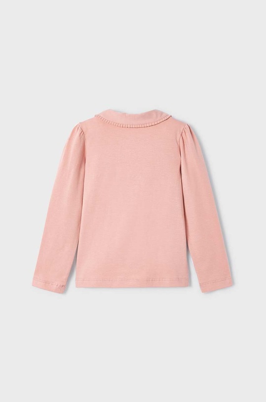 Mayoral longsleeve dziecięcy 131.6A.Mini.9BYX różowy AW23