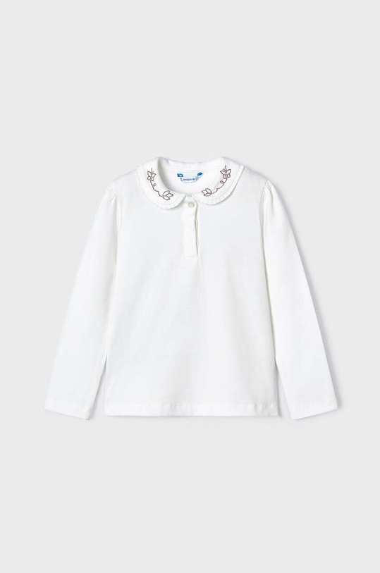 Mayoral longsleeve dziecięcy z elastanem czerwony 131.6A.Mini.9BYX